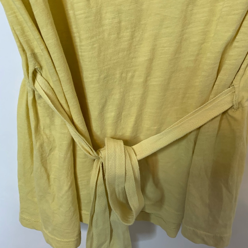 Stateside Short Sleeve Drawstring Ruched Tee - Picture 6 of 8